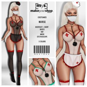 MD21044-SEXY NURSE-MISS