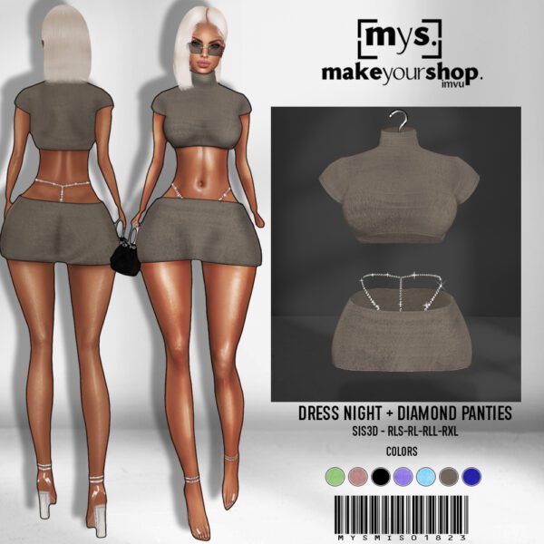 Dress+DIAMOND PANTIES-MISSDESIGN-01823 - Image 3