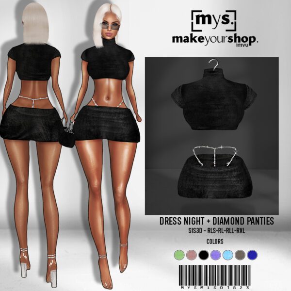Dress+DIAMOND PANTIES-MISSDESIGN-01823 - Image 2