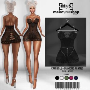 CAMISOLE+DIAMOND PANTIES-MISSDESIGN-01723