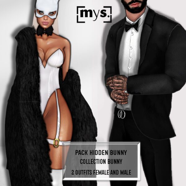 PACK-HIDDEN BUNNY OUTFITS