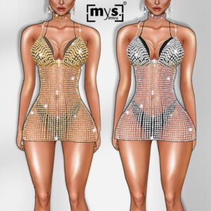 DIAMONDS DRESS-K4H-02623