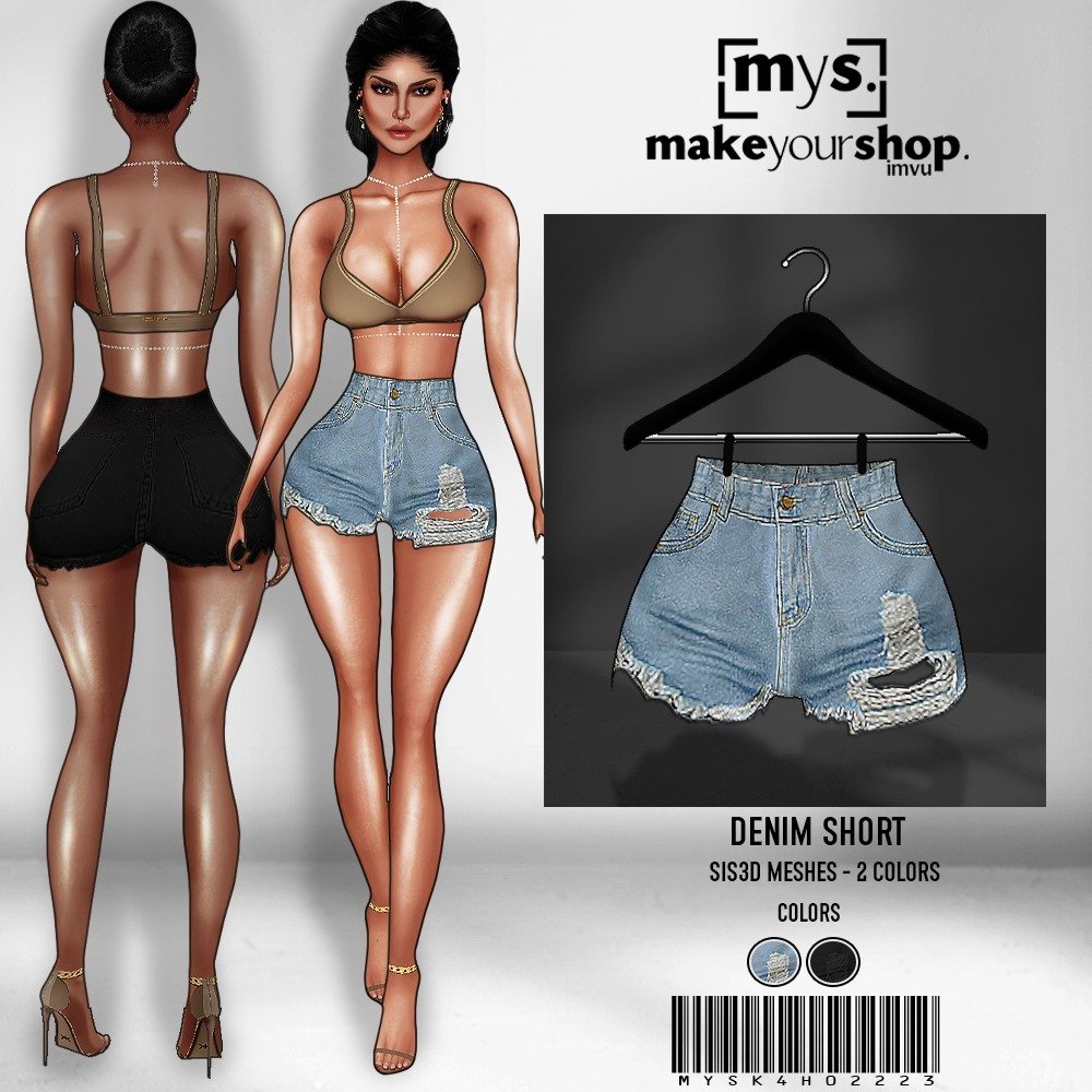 SHORTS-K4H-SIS3D-02223