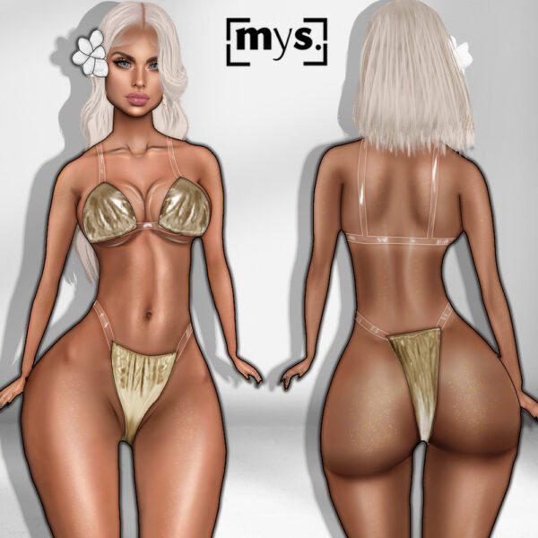 METALLIC AND PLASTIC BIKINI-MD-03623 - Image 3