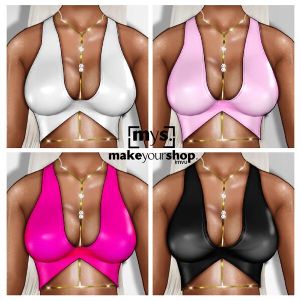 BARBIE TOP + CHAIN-KM-05323-25% OFF - Image 2