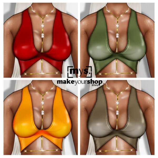BARBIE TOP + CHAIN-KM-05323-25% OFF - Image 3