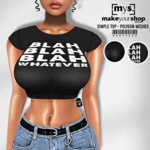 K4H-SIMPLE TOP- 1132023-50% OFF