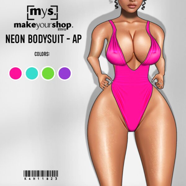 K4H- NEON BODYSUIT AP-118023