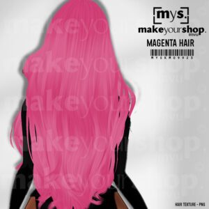 MAGENTA HAIR TEXTURE-098-23