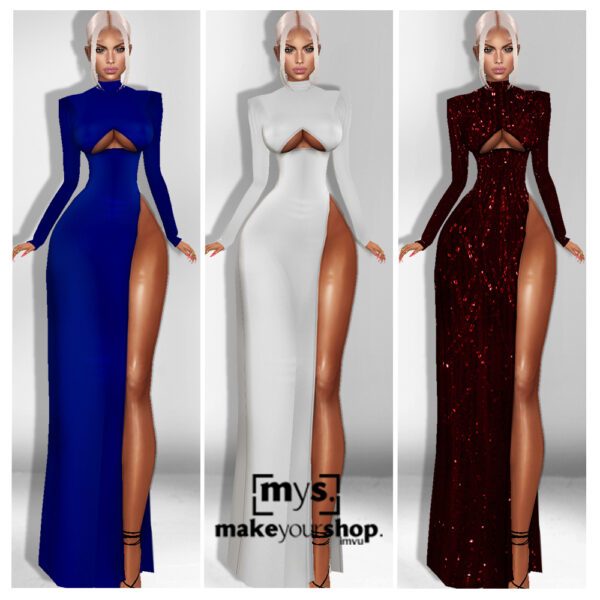 MD22116-LONG DRESS-MISS - Image 2