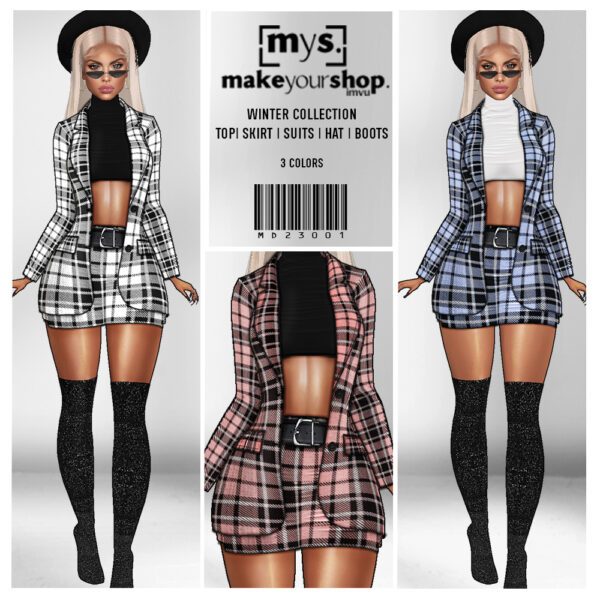 MD23001-OUTFIT TARTAN-MISS