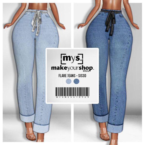 FLARE JEANS-MISS-105-2023
