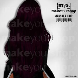 MARSALA-HAIR TEXTURE-087-23