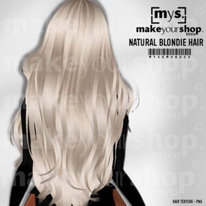 NATURAL BLONDE-HAIR TEXTURE-080-23