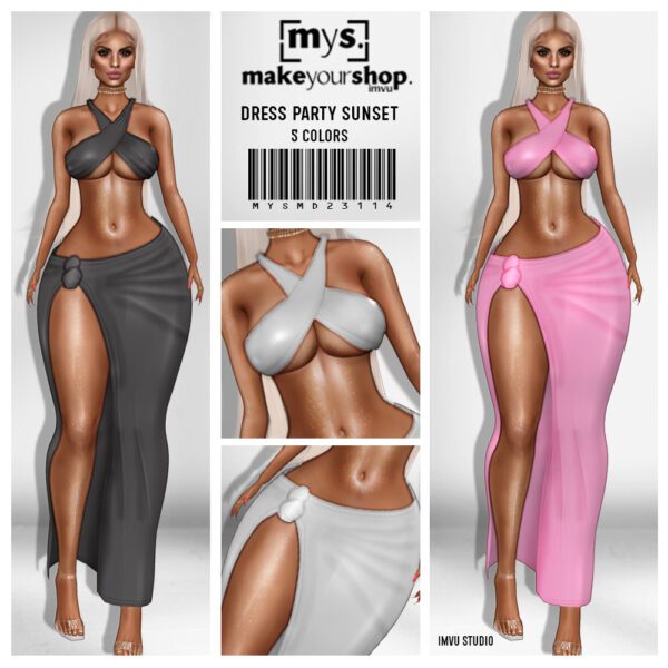 DRESS PARTY SUNSET-MISS-114-23