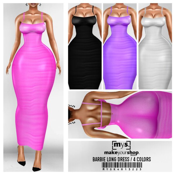 BARBIE LONG DRESS-K4H-132-2023
