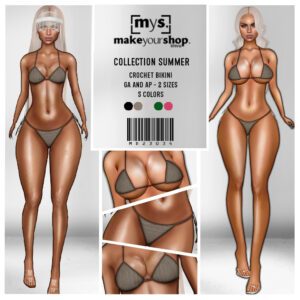 MD23034-CROCHET BIKINI-25% OFF