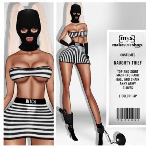 MD22085-NAUGHTY THIEF-COSTUME