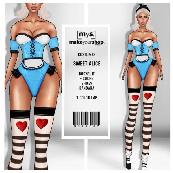 MD22087-SWEET ALICE-COSTUME