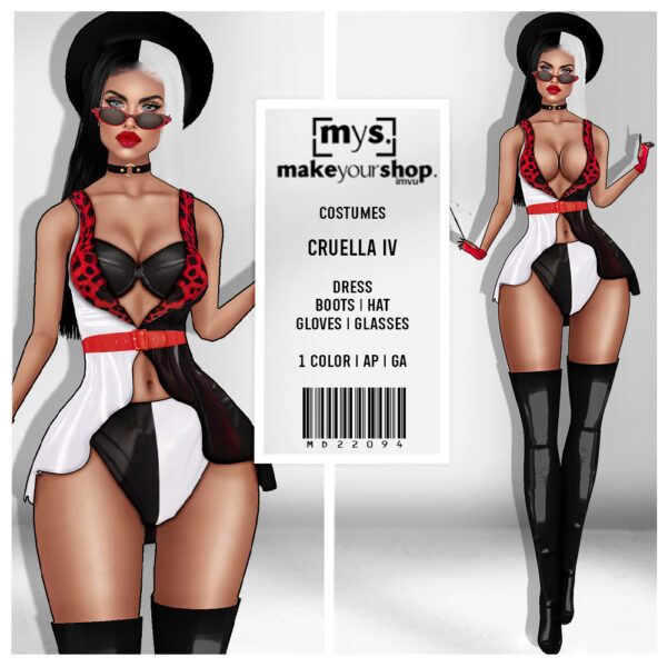 MD22094-CRUELLA IV-COSTUME-LIMITED