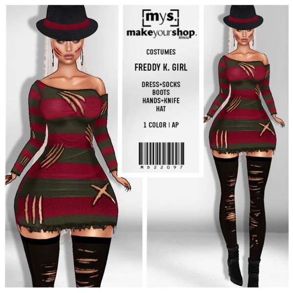 MD22097-FREDDY K.-COSTUME