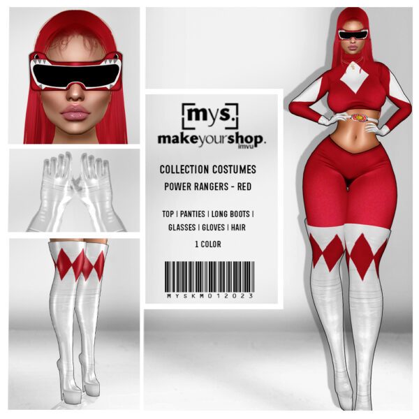 PACK POWER RANGERS-COSTUMES-12623 - Image 6