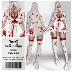 HALLOWEEN-SCARY NURSE-MISS-00322