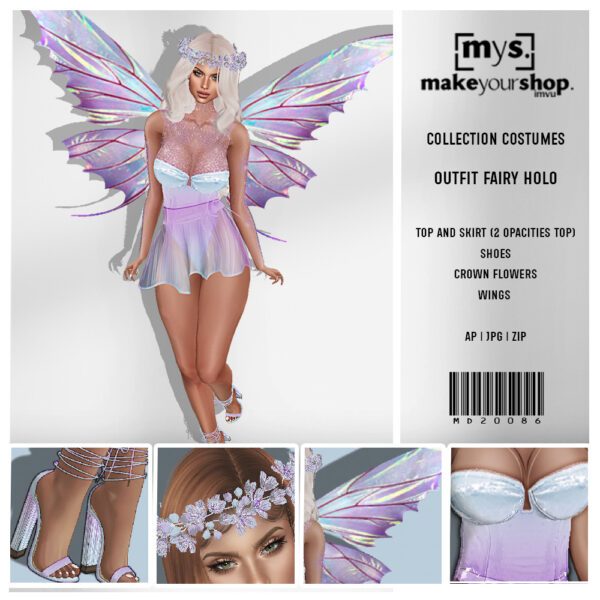 MD20086-FAIRY HOLO