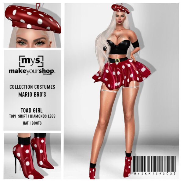 TOAD GIRL-COSTUMES-1292023 - Image 2