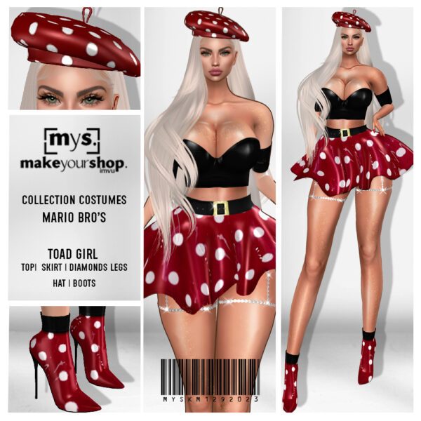 TOAD GIRL-COSTUMES-1292023