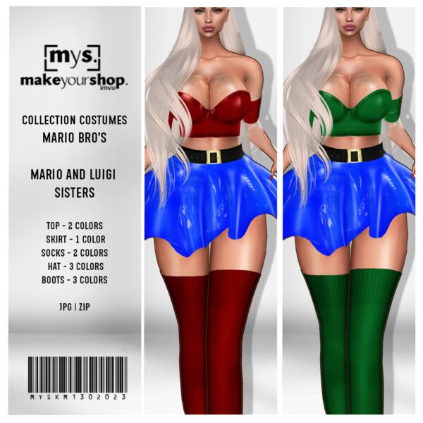 MARIO AND LUIGI SISTERS-COSTUMES-1302023 - Image 2