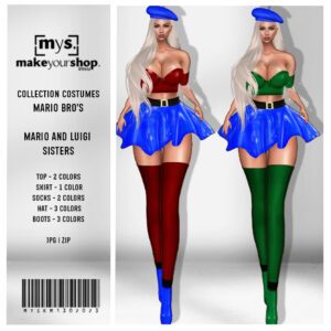 MARIO AND LUIGI SISTERS-COSTUMES-1302023