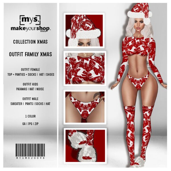 MD20098-OUTFIT FAMILY XMAS - Image 3