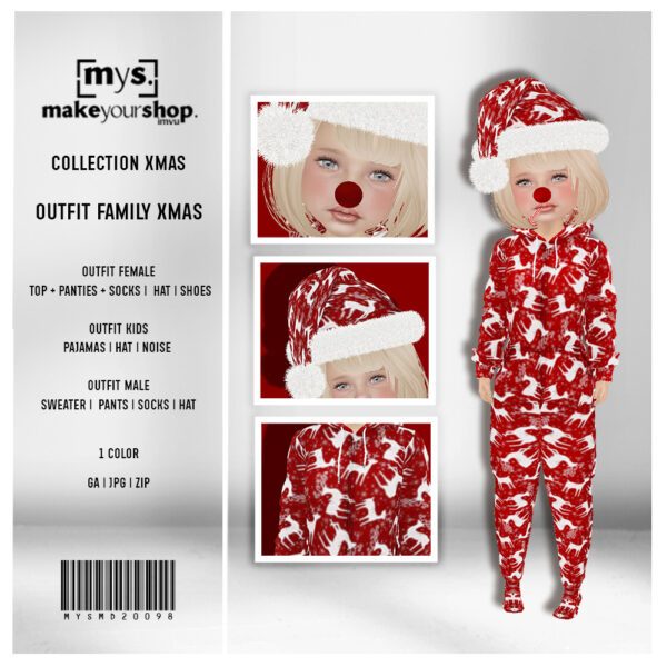 MD20098-OUTFIT FAMILY XMAS - Image 2