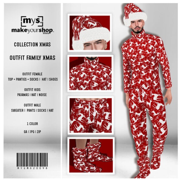 MD20098-OUTFIT FAMILY XMAS - Image 4