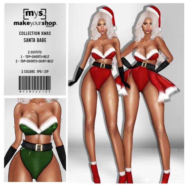 MD22105-Santa Babe 2-Christmas - Image 2