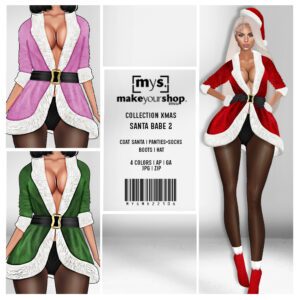 MD22106-Santa Babe 3-Christmas