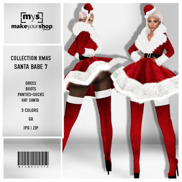 MD22113-Santa Babe 7-Xmas