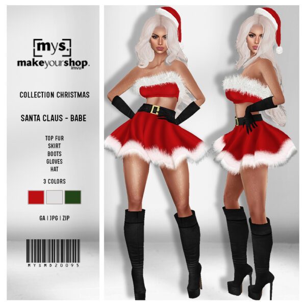 MD20095-OUTFIT SANTA CLAUS