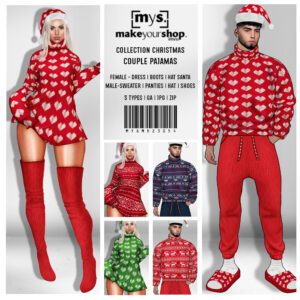 MD23054-COUPLE CHRISTMAS-50% OFF