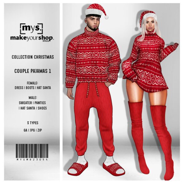 MD23054-COUPLE CHRISTMAS-50% OFF - Image 6