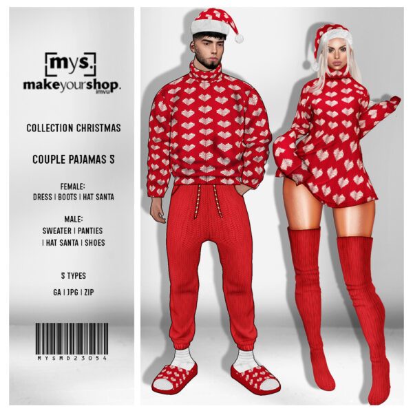 MD23054-COUPLE CHRISTMAS-50% OFF - Image 4