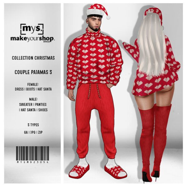 MD23054-COUPLE CHRISTMAS-50% OFF - Image 2