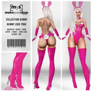 BUNNY LOVE PINK-MD-22026