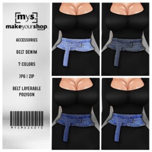 BELT DENIM-ACCESSORIES-MD24010