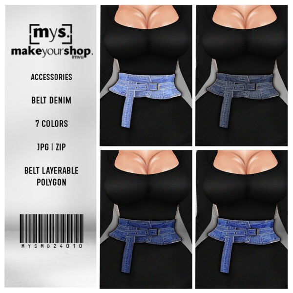 BELT DENIM-ACCESSORIES-MD24010