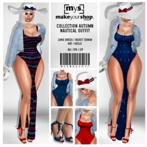 CHIC NAUTICAL OUTFIT-MD-24017