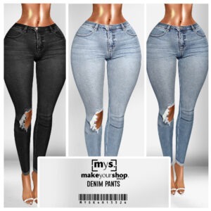DENIM PANTS-K4H-15524