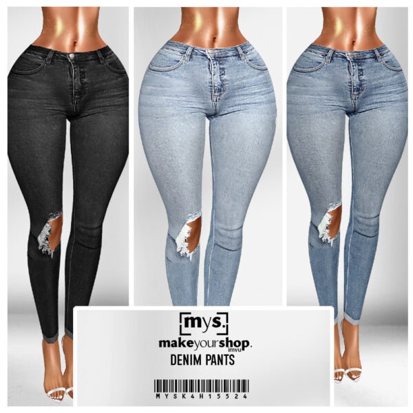 DENIM PANTS-K4H-15524