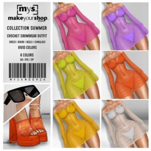 CROCHET SWIMWEAR VIVID-KM-009-2024